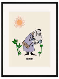 Gerahmter Kunstdruck Hemulen