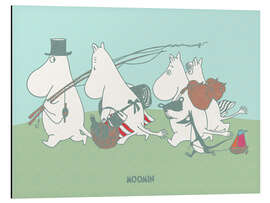 Magnettafel Mumins Bootsausflug II