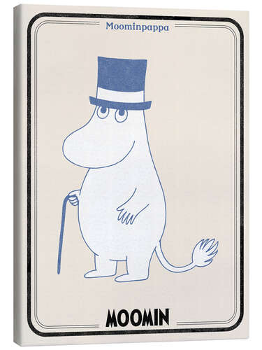 Canvas print Moominpappa