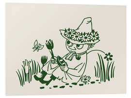 PVC-taulu Snufkin enjoys the summer