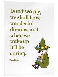 Gallery print We shall have wonderful dreams - Snufkin