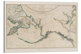 Magnettafel Cooks dritte Reise 1778-1779, 1784-1804