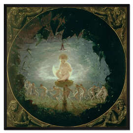 Gerahmter Kunstdruck Puck, Richard Dadd, 1841