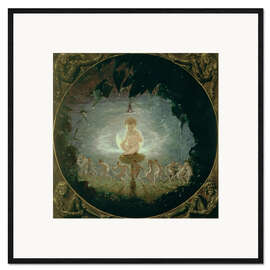 Impresión de arte enmarcada Puck, Richard Dadd, 1841