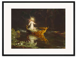 Gerahmter Kunstdruck Die Reise des Lebens: Die Kindheit, 1842