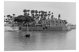 PVC print Coptic Church alongside the Nile at Cairo, c. 1930