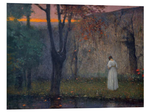 PVC print Autumn dawn, Jakub Schikaneder, 1910