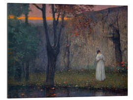 Tableau en plexi-alu Autumn dawn, Jakub Schikaneder, 1910