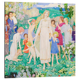 Tableau en aluminium The Coming of Bride, c. 1930