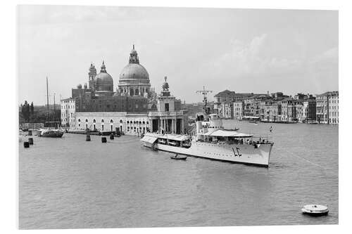 Tableau en PVC Italian fleet torpedo boat 'Lince' at Venice, 1939