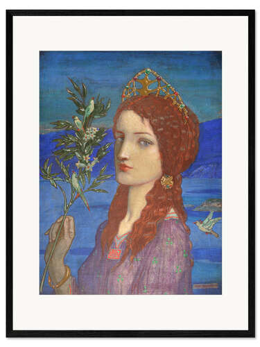 Framed art print The Messenger of Tethra, 1910