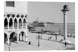 PVC-tavla The 'Orion' in Venice, Italy, 1937