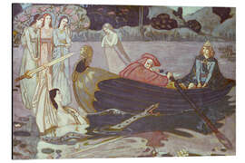 Magnettafel Das Auftauchen von Excalibur