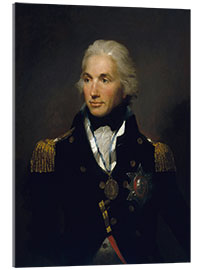 Acrylic print Portrait of Vice Admiral Horatio Nelson, Lemuel Abbott