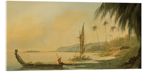 Acrylic print Point Venus, Island of Otaheite, Tahiti, 1775