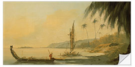 Sisustustarra Point Venus, Island of Otaheite, Tahiti, 1775