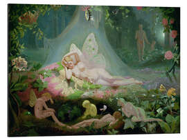 Alubild Dort schläft Titania, 1872