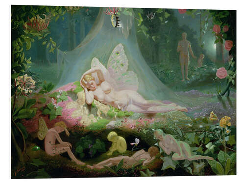 Cuadro de PVC There Sleeps Titania, 1872