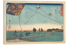 Gallery print Fukoroi, paper kites on the coast