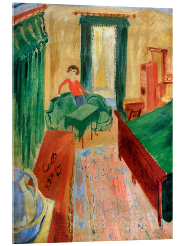 Tableau en verre acrylique The Green Sofa, 1915