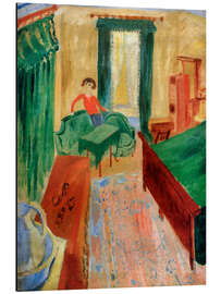 Tableau en aluminium The Green Sofa, 1915