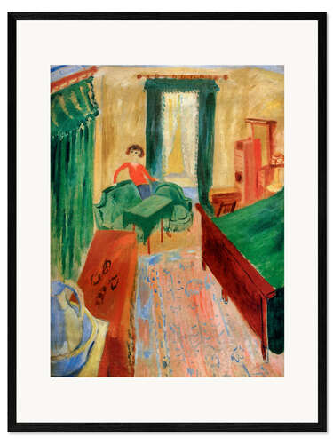 Framed art print The Green Sofa, 1915