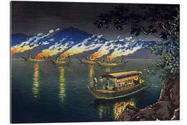 Cuadro de plexi-alu Fishing for Cormorants at Nagaragawa, 1940
