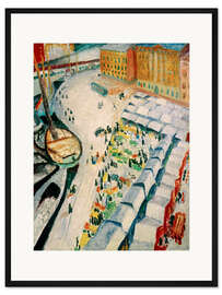 Gerahmter Kunstdruck Vom Kornhamnstorg, 1912