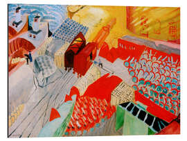 Magnettafel Erntemaschinen im Stadtpark, 1915