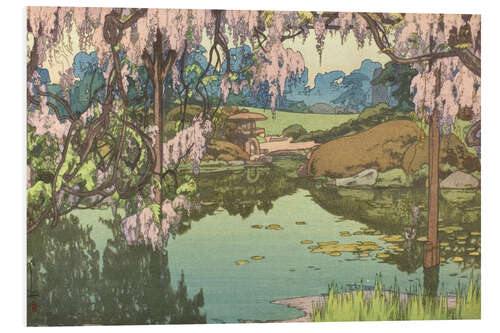 Foam board print Wisteria, 1935