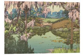 Foam board print Wisteria, 1935