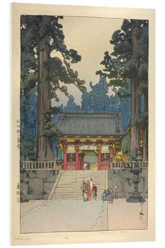 Akrylbilde Toshogu Shrine, 1937