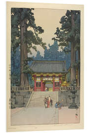 Foam board print Toshogu Shrine, 1937