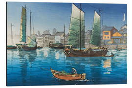 Magnettafel Der Hafen von Akashi