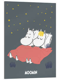 Gallery print Sweet dreams with Moomintroll and Snorkmaiden