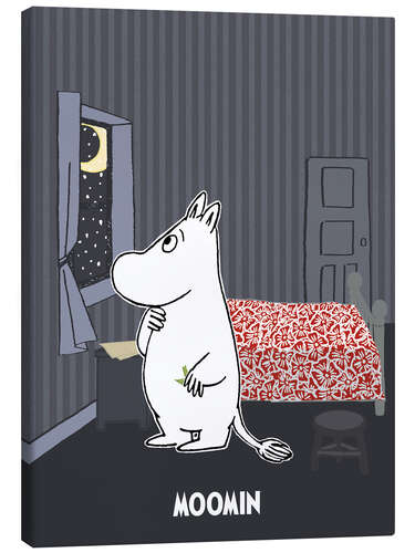 Stampa su tela Moomintroll and the Stars