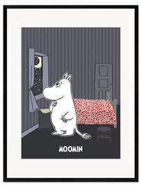 Innrammet kunsttrykk Moomintroll and the Stars