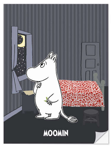 Muursticker Moomintroll and the Stars