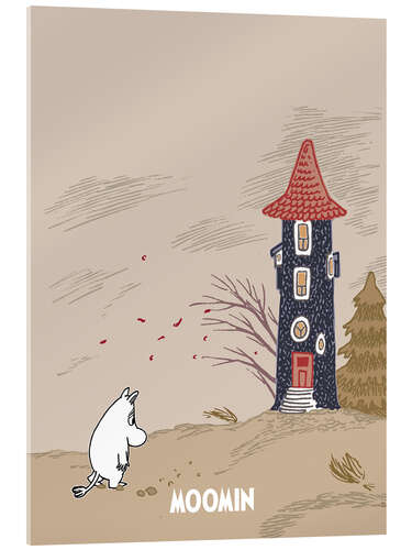 Acrylglas print Autumn in Moominvalley