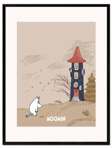 Impression artistique encadrée Autumn in Moominvalley