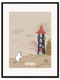 Impression artistique encadrée Autumn in Moominvalley
