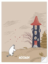 Vinilo para la pared Autumn in Moominvalley