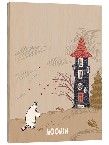 Quadro de madeira Autumn in Moominvalley