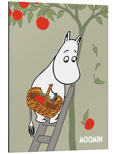 Cuadro de aluminio Moomintroll picks apples