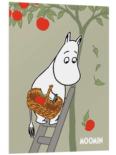 PVC-tavla Moomintroll picks apples