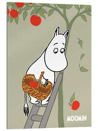 Galleriprint Moomintroll picks apples