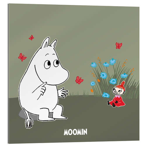 Gallery print Moomintroll and Little My