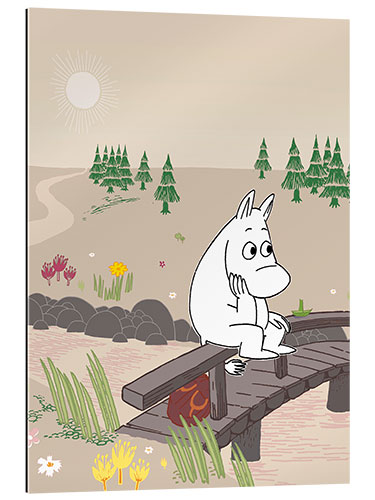 Galleritryck Moomintroll enjoys boredom