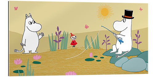 Gallery print Moominpappa fishing