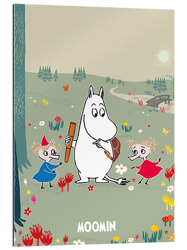 Gallery print Moomintroll with Thingumy and Bob